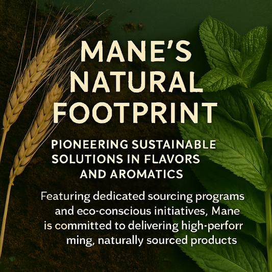 Mane’s Natural Footprint: Pioneering Sustainable Solutions in Flavors and Aromatics